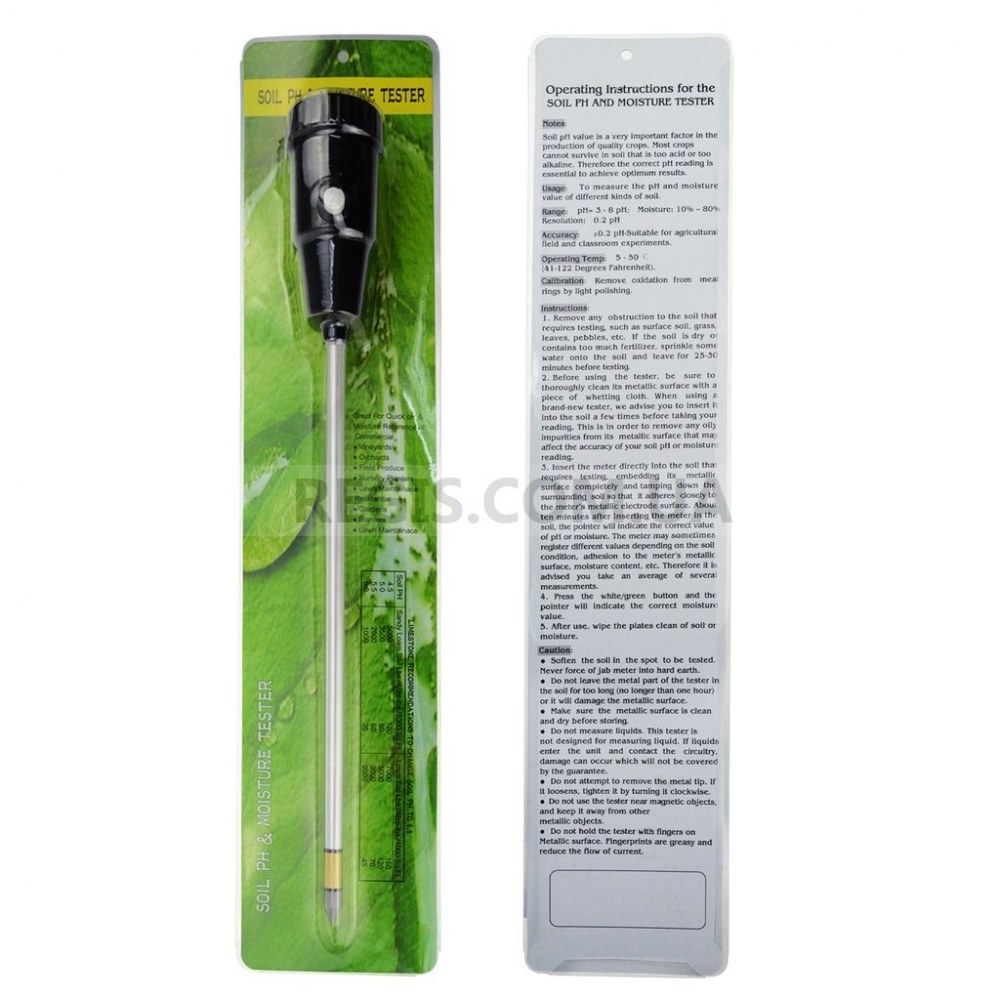 PH метр для почвы ZD-06 (2-в-1) / Regis.com.ua