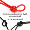 Провод силиконовый 8 AWG, 8.29 кв. мм, 1650x0.08, чёрный, 100 метров 2