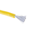 Провод силиконовый 22 AWG, 0.3 кв. мм, 60x0.08, желтый, 100 метров 0