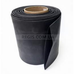 Термоусадочная прорезиненная пленка (PE), черная, ширина 80 мм, Ø50/25, 2 кг